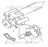 BREMS ASSEMBLY 6X6 350L W938739 (4924062406034A)