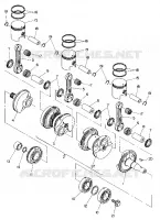 KURBELWELLE AND KOLBEN SL 650/B924058 (4922922292025A)