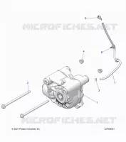 ANTRIEB, FRONT GEARCASE MOUNTING
