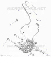 ANTRIEB, FRONT GEARCASE MOUNTING