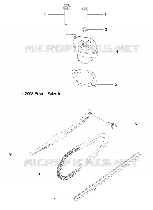 MOTOR, TENSIONER, CAM KETTEN