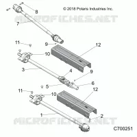 ANTRIEB, FRONT, MID, REAR PROP SHAFT