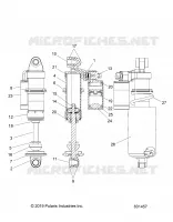 SUSPENSION, FRONT SHOCK TRACK (7044878)