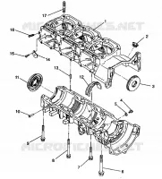 CRANKCASE ASSEMBLY STORM E940782 AND STORM SKS E940582 (49274427440031)