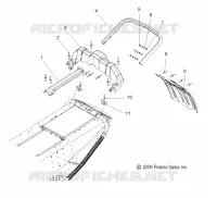 HINTERE STOSSSTANGE, SNOWFLAP, and RÜCKLICHT HOUSING