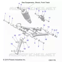 SUSPENSION, FRONT DREHMOMENTARM