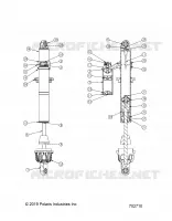 SUSPENSION, FRONT SHOCK INTERNALS