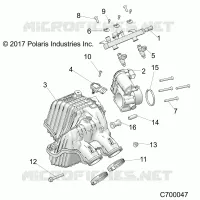 ENGINE, LUFTEINLASS MANIFOLD