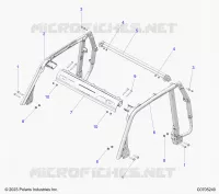 CHASSIS, ROLLOVER PROTECTION 2P