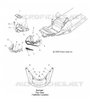 FRONTSTOSSSTANGE AND NOSEPAN