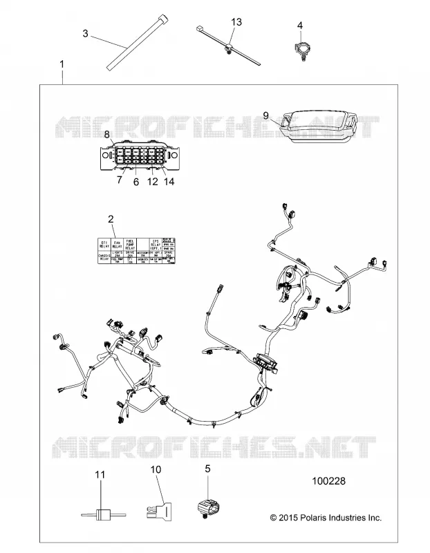 ELEKTRIC, WIRE HARNESS