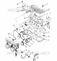 ZYLINDER  500 EFI 0952774, EFI SKS 0952574,   EFI SKS PT 0952974, (4929052905C011)