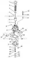 VERGASER WIDETRAK LX 0972065 AND  EUROPEAN WIDETRAK LX E972065 (4938223822C011)