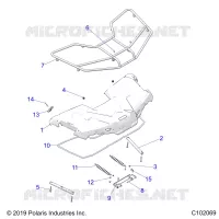 BODY, FRONT STORAGE