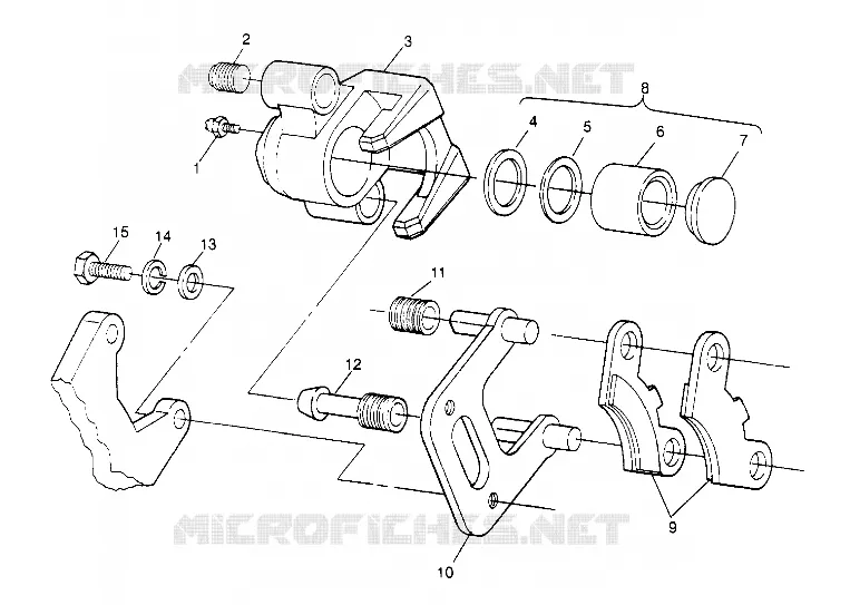 FRONT BREMSE 4x4 300 W948130 (4926762676B006)
