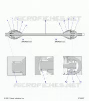 ANTRIEB, HALF SHAFT, FRONT