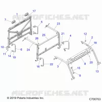 CHASSIS, CAB RAHMEN
