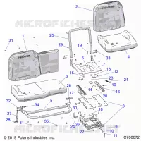 SITZ ASM. AND SLIDER