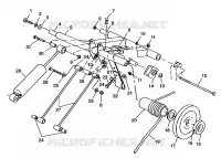 HINTER Drehmomentarm 600 XC 0981758 (4944194419B014)