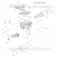 MOTOR, LUFTEINLASS SYSTEM