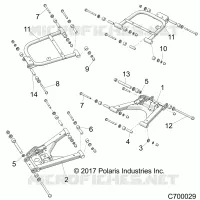HINTERRADAUFHÃ„NGUNG CONTROL ARMS