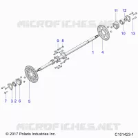 HINTERRADAUFHÃ„NGUNG AXLE