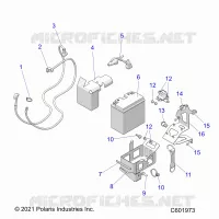 ELEKTRIC, E.S. BATTERY/BOX AND CABLES