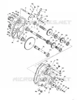 GETRIEBEGEHÄUSE ASSEMBLY 250 6X6 / W928727 (4922842284033A)