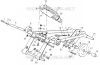 FRONT Drehmomentarm 500 RMK 0982964 and EUROPEAN 500 RMK E982964 (4942634263B013)