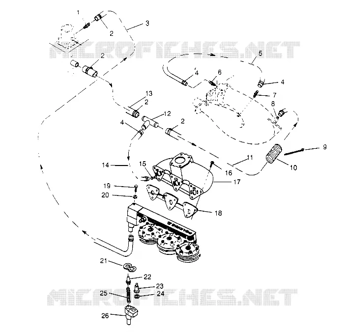KÜHLSYSTEM SL 650 STD B954358 (4932923292B007)