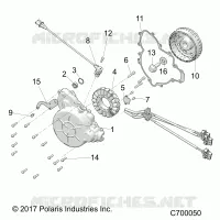 ENGINE, STATOR AND SCHWUNGRAD