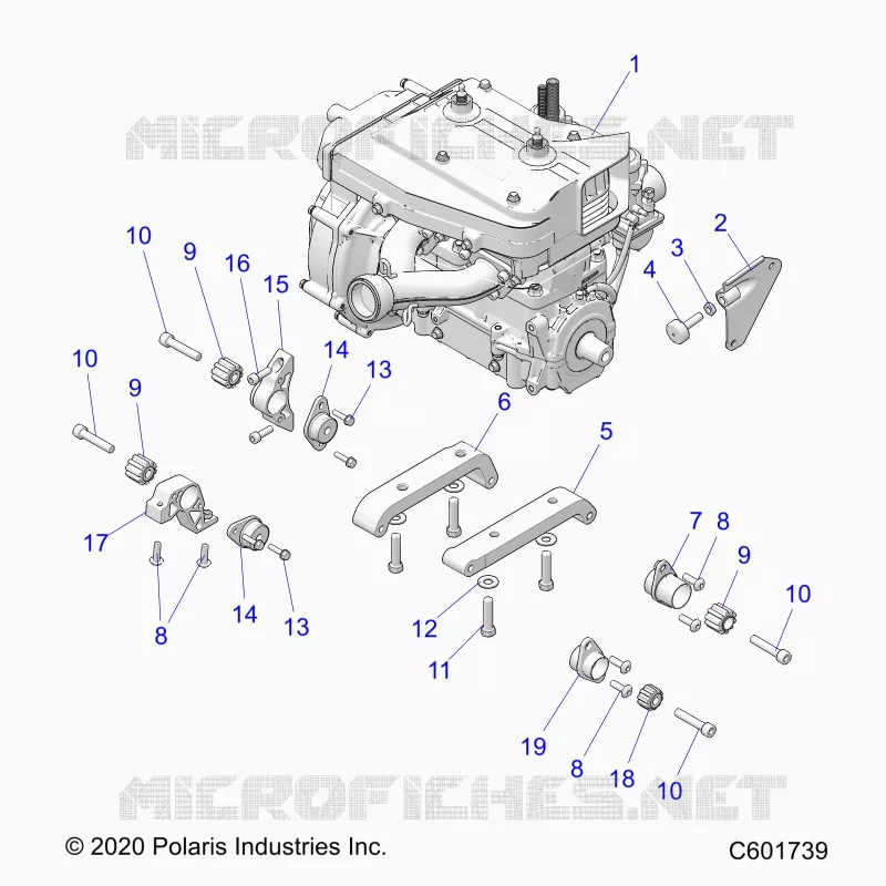 MOTOR, MOUNTING