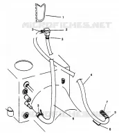 WASSER SIPHON SLTX B964590 and Intl. SLTX I964590 (4935783578B008)