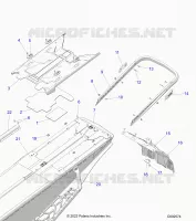 STOSSSTANGE, REAR, CLOSEOFF, TUNNEL COVER