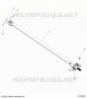 ANTRIEB, REAR PROP SHAFT
