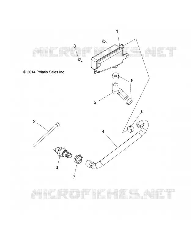 MOTOR, BREATHER HOSE