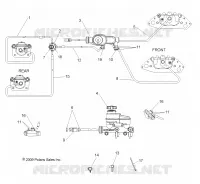 BREMSES, LINES AND MASTER CYLINDER