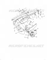 NOSEPAN ASSEMBLY SPORT 0950443, SPORT TOURING 0950243  AND EUROPEAN SPORT T (4928822882A010)