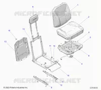 SITZ ASM., DRIVER