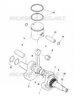 KURBELWELLE AND PISTON ASSEMBLY (4913501350032A)