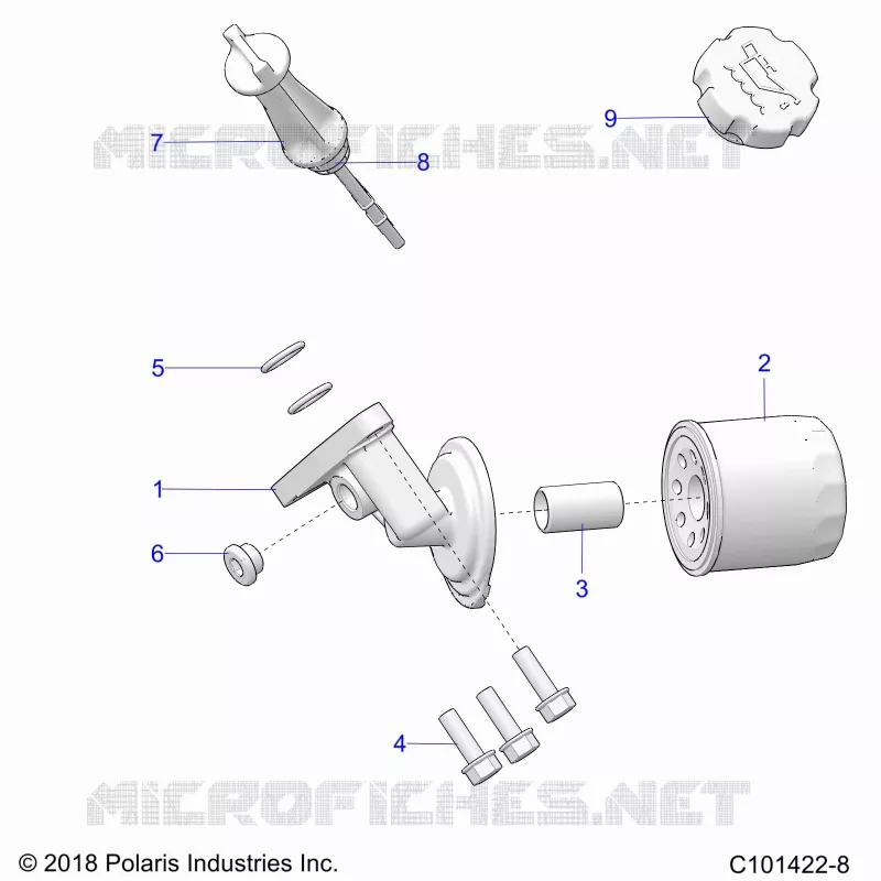 Ã–LFILTER AND DIPSTICK