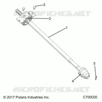 DRIVE TRAIN, FRONT KARDANWELLE