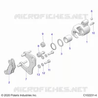 VORDERBREMSE CALIPER