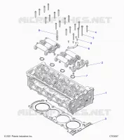 ENGINE, ZYLINDERKOPF