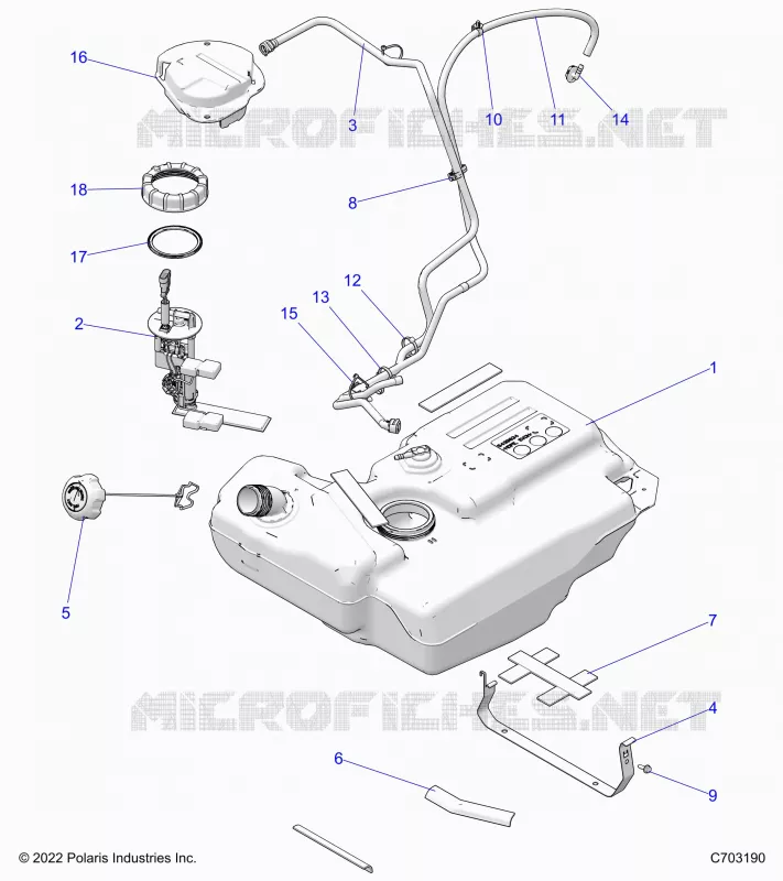 KRAFTSTOFFSYSTEM, FUEL TANK