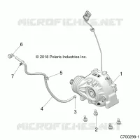 DRIVE TRAIN, FRONT GEARCASE MOUNTING