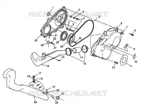 CLUTCH COVER SPORT 400L W98BA38C (4947234723C003)
