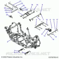 CHASSIS, MAIN RAHMEN