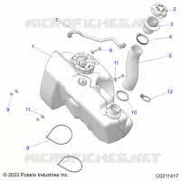 KRAFTSTOFFSYSTEM, FUEL TANK