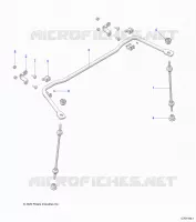SUSPENSION, REAR STABILISATORSTANGE